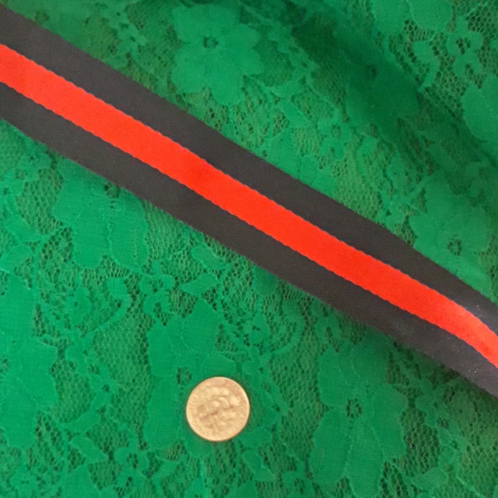 The Kit for sewing a green skirt